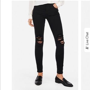 EXPRESS high rise legging Jeans